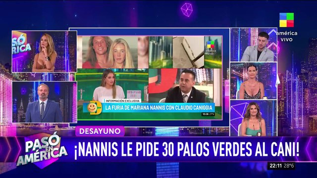 😱 Mariana Nannis vs. Claudio Paul Caniggia: FEROZ PELEA por un DEPARTAMENTO