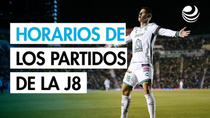 Horarios de los partidos de la Jornada 8 del Clausura 2025