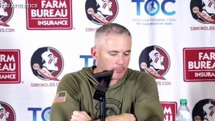 Florida State’s Mike Norvell admits his team has confidence issues