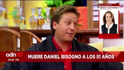 Mónica Castañeda despide con mucho dolor a Daniel Bisogno