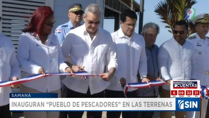 Abinader y David Collado inauguran proyecto "Pueblo Los Pescadores"| Emisión Estelar SIN con Alicia Ortega