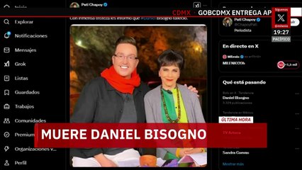 Fallece Daniel Bisogno, conductor de 'Ventaneando' a los 51 años