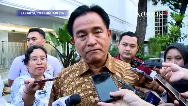 Yusril Ihza Mahendra Beberkan Respons Pemerintah usai Hasto Ditahan KPK