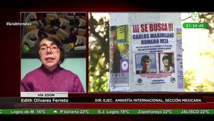 Mtra. Edith Olivares habla sobre el Consejo Nacional Ciudadano del Sistema Nacional de Búsqueda