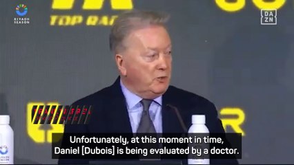 Parker to 'put on a show' even with Dubois out with illness