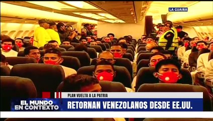 Plan Vuelta a la Patria retorna a 177 venezolanos que habían sido enviados a Guantánamo
