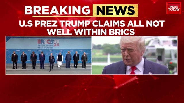 Trump claims BRICS 'broke up' after his 150% tariff threat