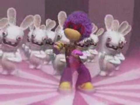 Les Lapins Crétins ne ferment jamais la porte