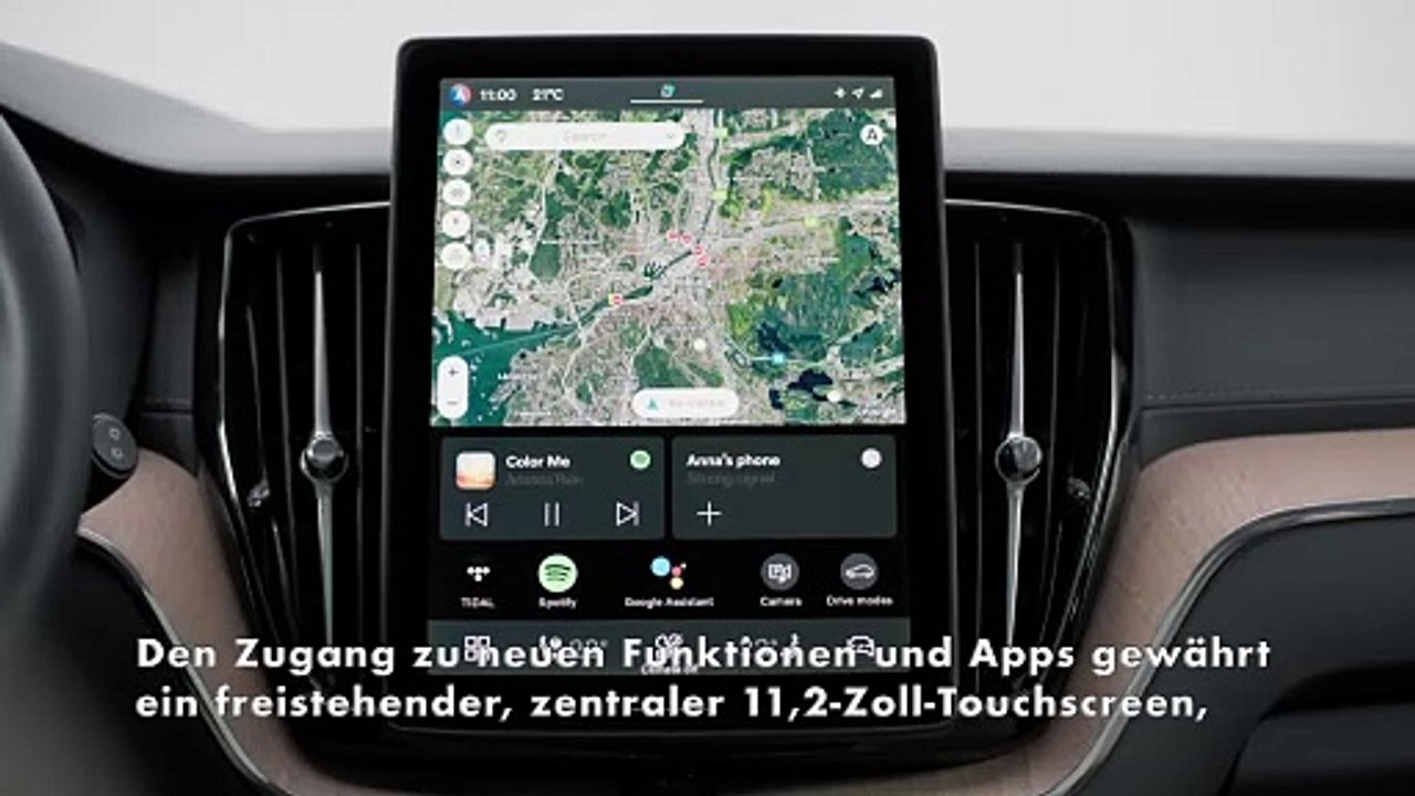 Volvo XC60 - Reaktionsschnelleres Bediensystem mit schärferer Grafik