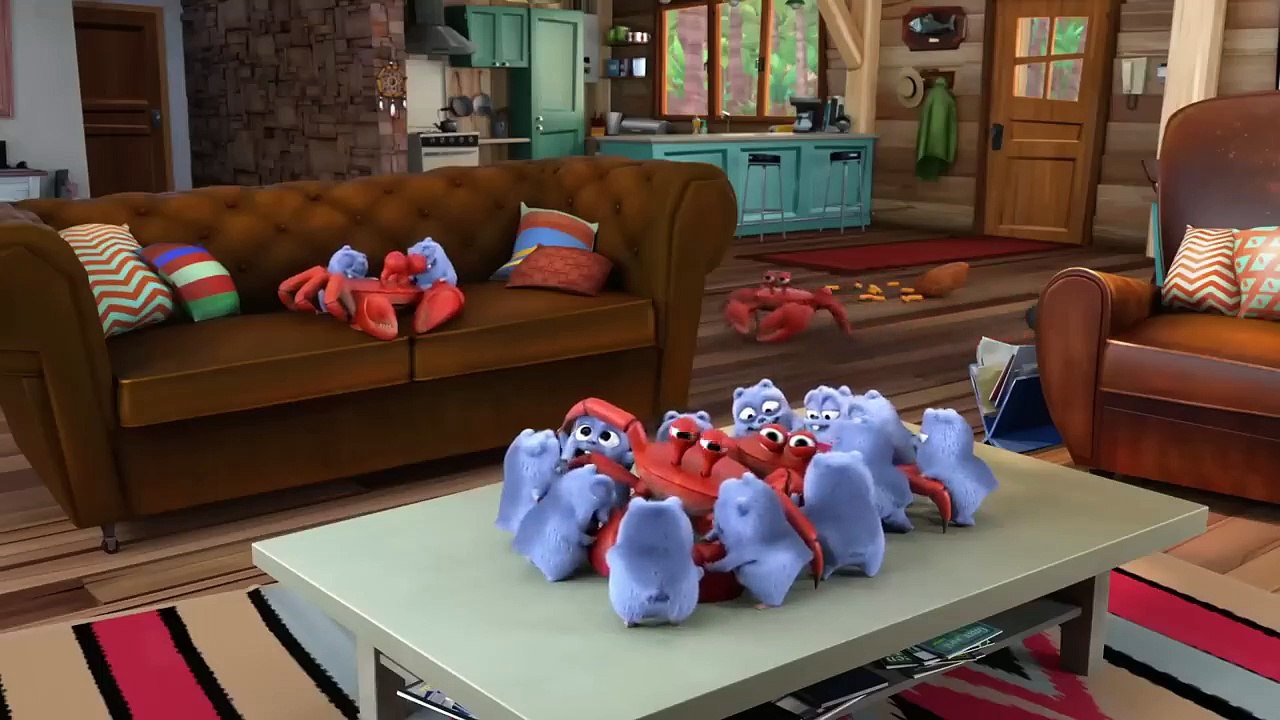 Crab Crush _ Grizzy & the lemmings (Clip) _ 🐻🐹 Cartoon for Kids
