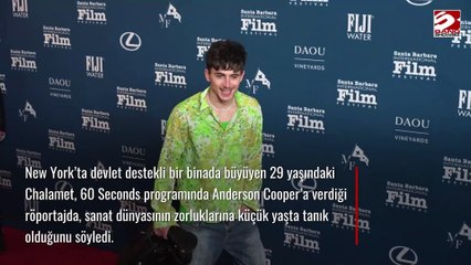 Timothée Chalamet: 'Acting Used to Scare Me' 🎬