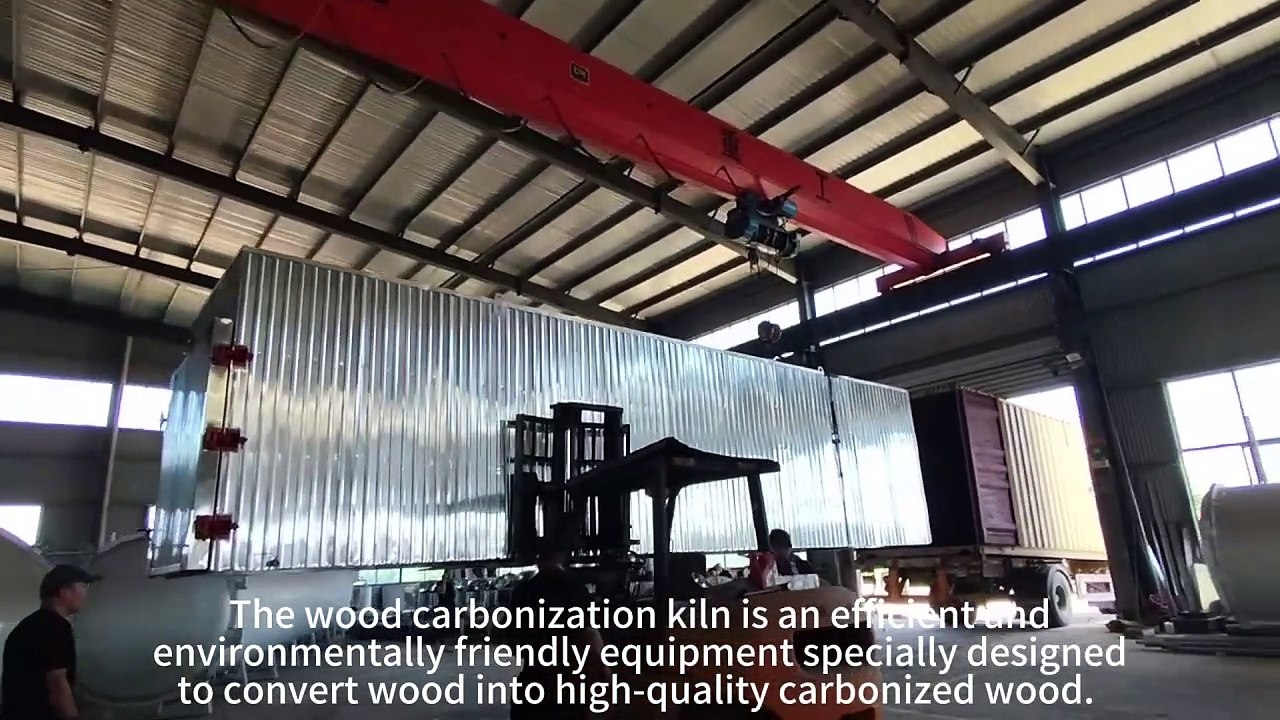 wood carbonization equipment
