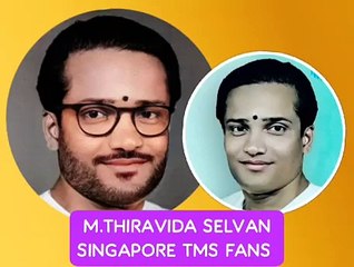 தாயே சமயபுரத் தாயே TMS LEGEND M.THIRAVIDA SELVAN SINGAPORE TMS FANS