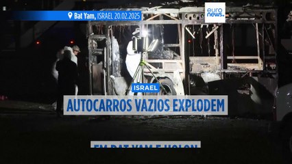 Autoridades suspeitam que explosões em cidade israelita podem ser "ataque terrorista"