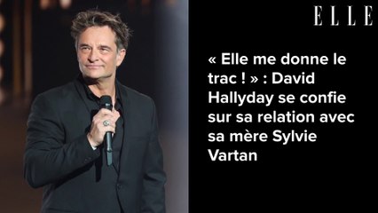 « Elle me donne le trac ! » : David Hallyday se confie sur sa relation avec sa mère Sylvie Vartan