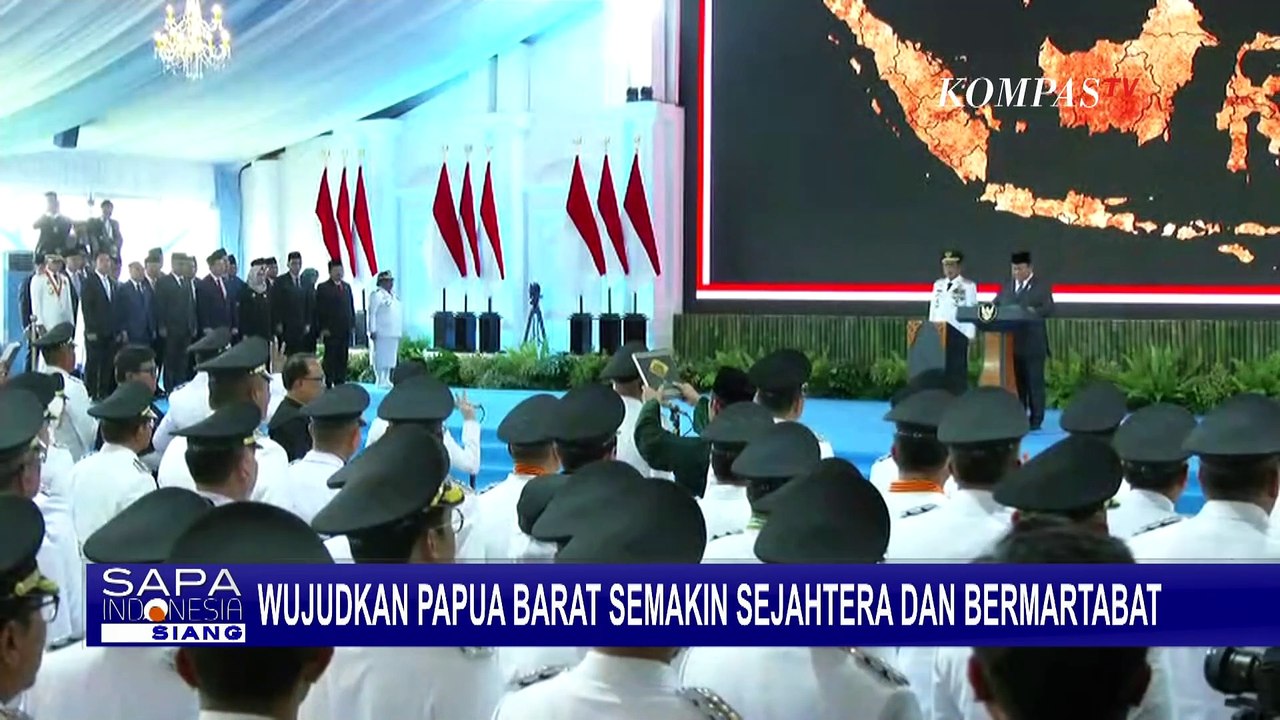Resmi Dilantik, Gubernur Papua Barat: Kita Wujudkan Papua Barat yang Aman Sejahtera dan Bermartabat