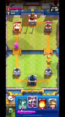 [Clash Royale] -43- Last battle of day 4/ Beginner played 1 month to get 4500 trophy at 4 day