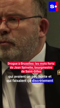Drogue à Bruxelles: les mots forts de Jean Spinette, bourgmestre de Saint-Gilles