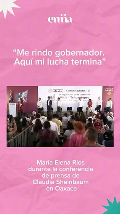 María Elena Ríos: la saxofonista que irrumpe en un acto de Sheinbaum en Oaxaca I Emma NewsLetter