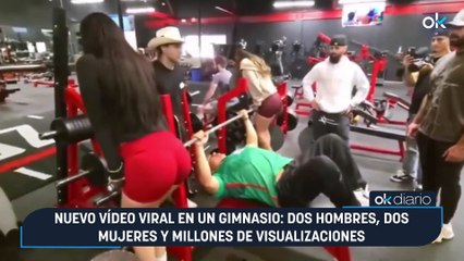 Nuevo vídeo viral en un gimnasio: dos hombres, dos mujeres y millones de visualizaciones