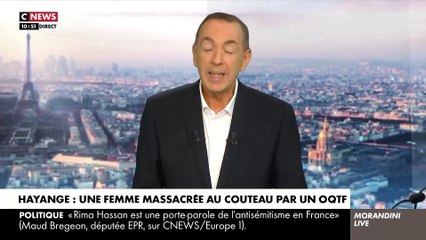 Hayange - Fabien Engelmann, maire Rassemblement national, s’exprime dans « Morandini Live » en direct sur CNews - VIDEO