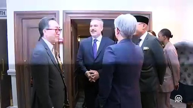Dışişleri Bakanı Hakan Fidan, MIKTA 27. Dışişleri Bakanları toplantısına katıldı