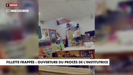 Une institutrice, accusée d'avoir violenté une enfant de 3 ans à Paris lors de la rentrée scolaire dans sa classe en septembre dernier, jugée aujourd’hui devant le tribunal - VIDEO