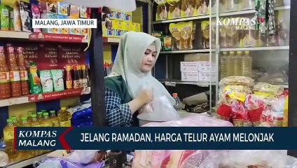 Jelang Ramadan, Harga Telur Ayam Melonjak