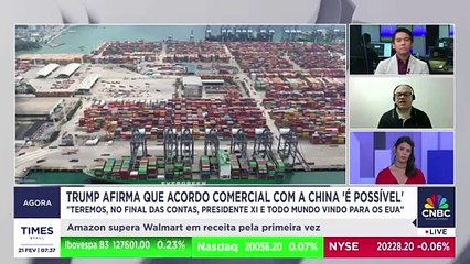 Trump diz que acordo comercial com a China “é possível”; especialista em comércio exterior comenta