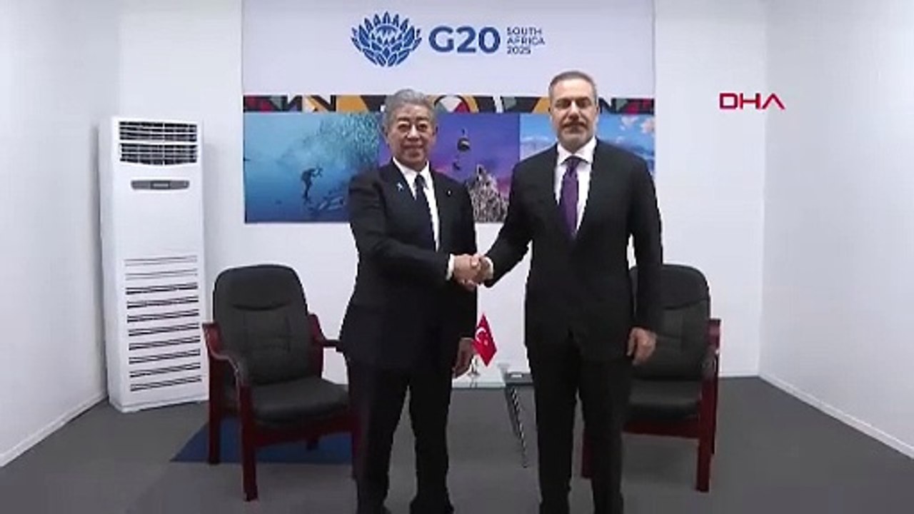 Bakan Fidan, Japonya Dışişleri Bakanı Iwaya ile görüştü