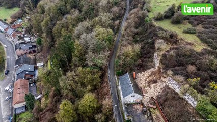 Effondrement d'un mur de l'abbaye: le chemin des écoliers dévié sur un sentier