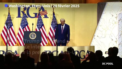 "Golfe d'Amérique": Trump qualifie l'agence AP de média "de gauche radicale"