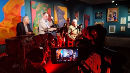 Take 4 Jazz band at Manor street Galleries Stonehouse Plymouth 16th February 2025 Part 1Motion 1