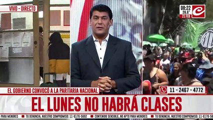 Paro nacional docente: el inicio de clases en riesgo