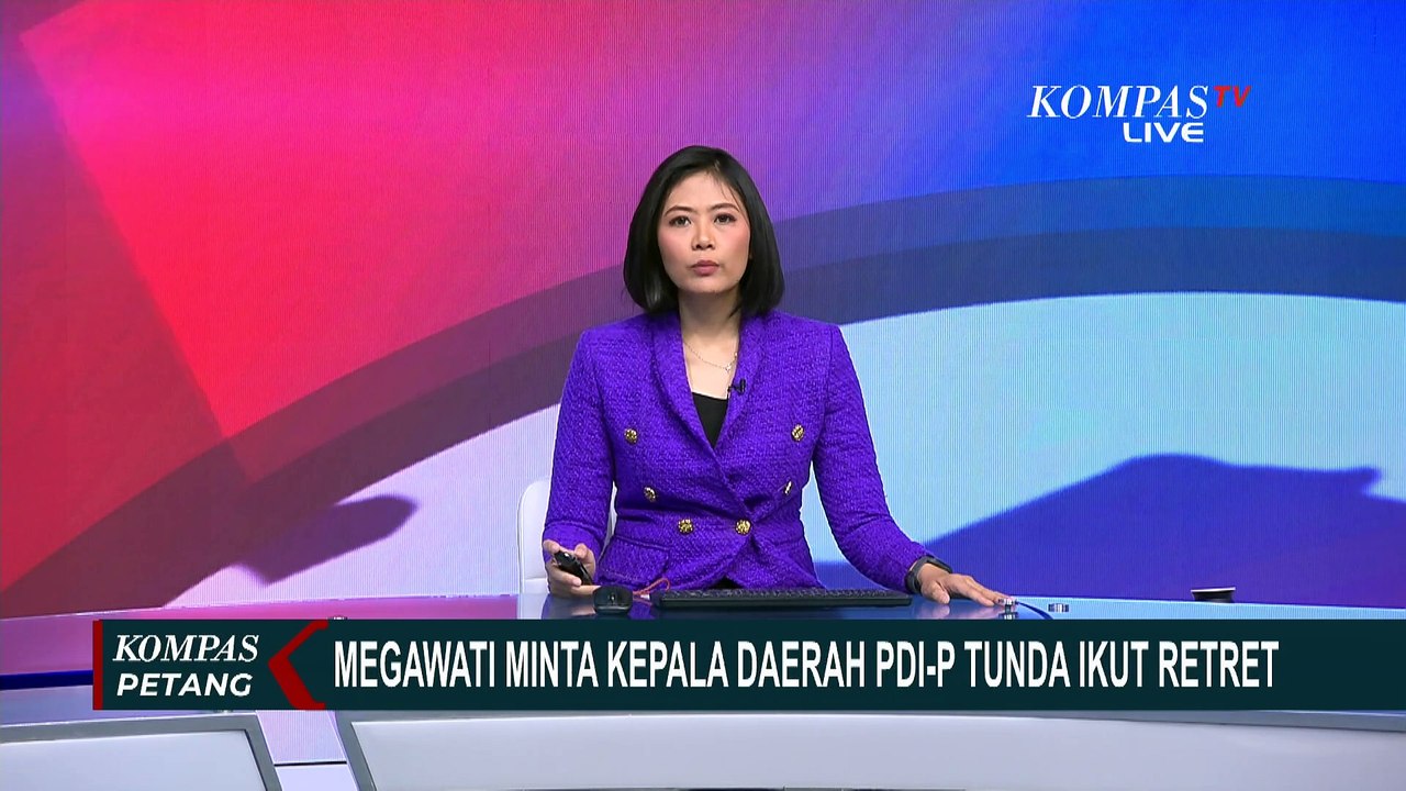 Tunda Berangkat Retret, Gubernur Jakarta Pramono dan Bupati Tapanuli Tengah Masinton Temui Megawati