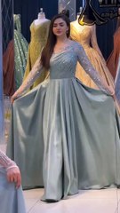 Trendy Goun with beautiful flayer 2025 | How to style it!