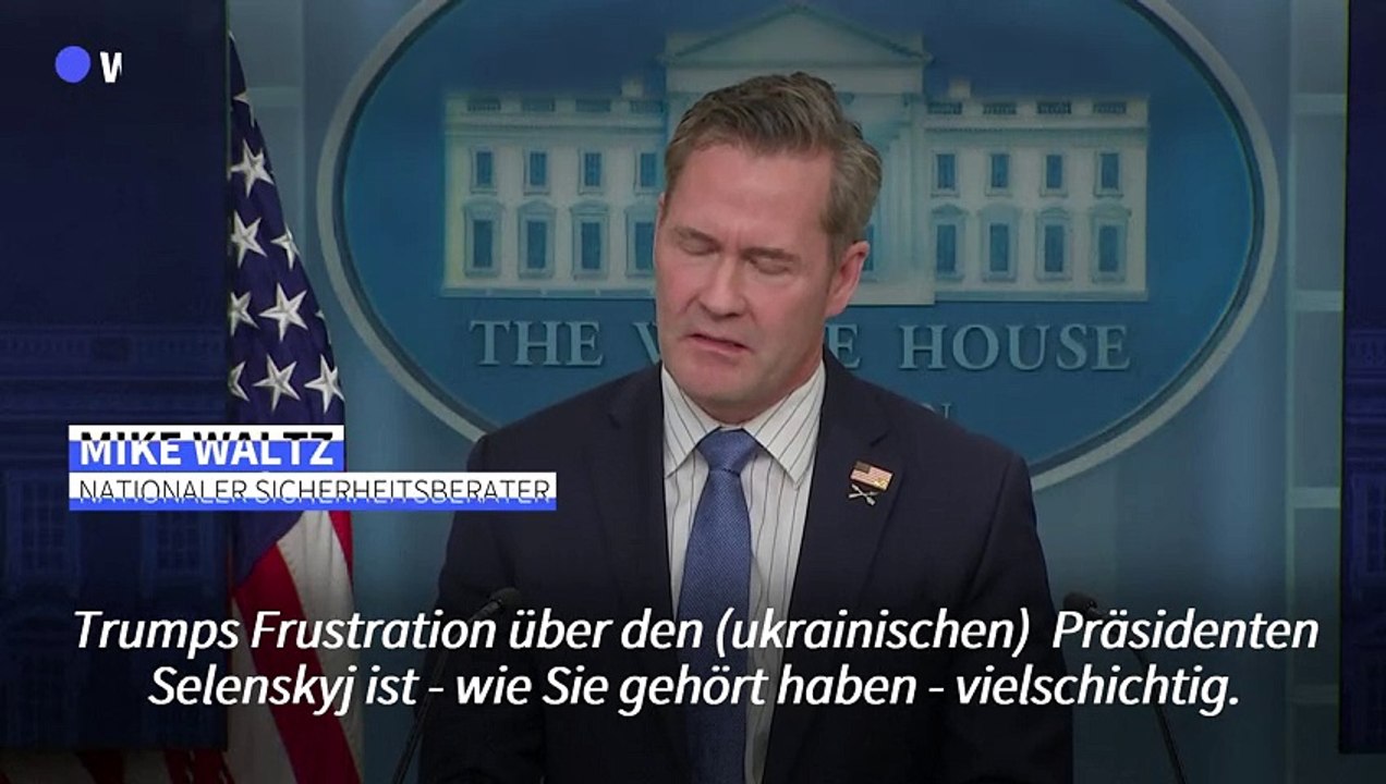 US-Sicherheitsberater: Beleidigungen aus der Ukraine 'nicht hinnehmbar'