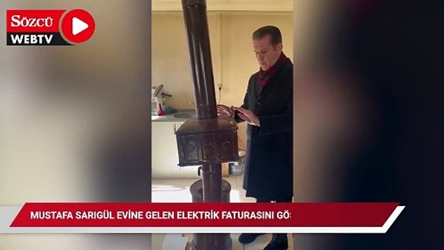 Mustafa Sarıgül evine gelen elektrik faturasını gösterip isyan etti