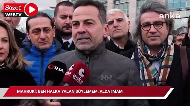 Nasuh Mahruki: Ben halka yalan söylemem, aldatmam