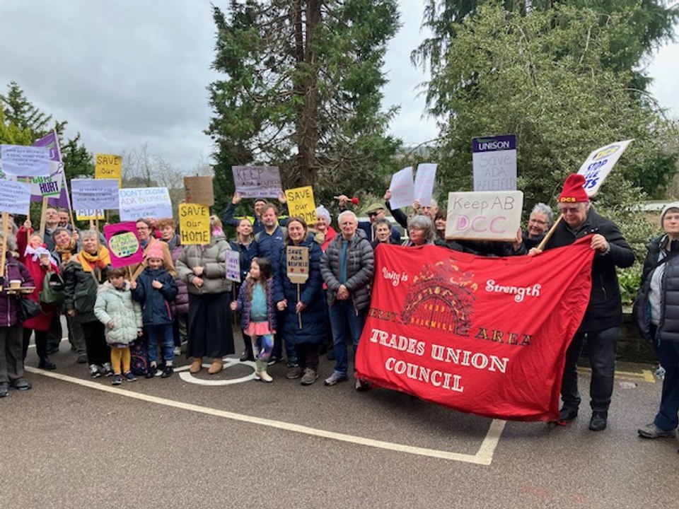 Ada Belfield protest 2