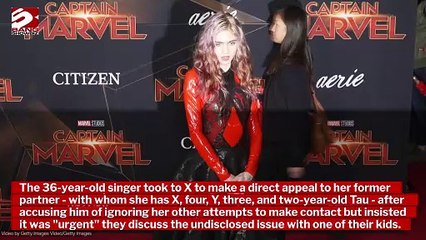 Grimes has begged Elon Musk to get in touch about a "medical crisis" with one of their children