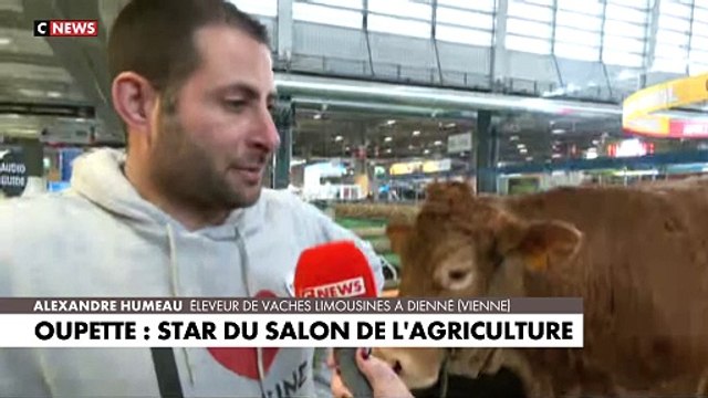 Alexandre Humeau, éleveur, sur le Salon de l'Agriculture 2025