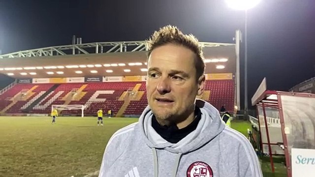 Woking manager Neal Ardley post-Solihull Moors