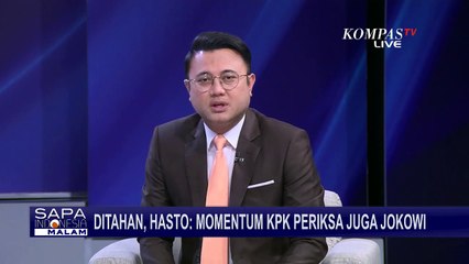 Ditahan KPK, Hasto: Momentum KPK Periksa Juga Jokowi