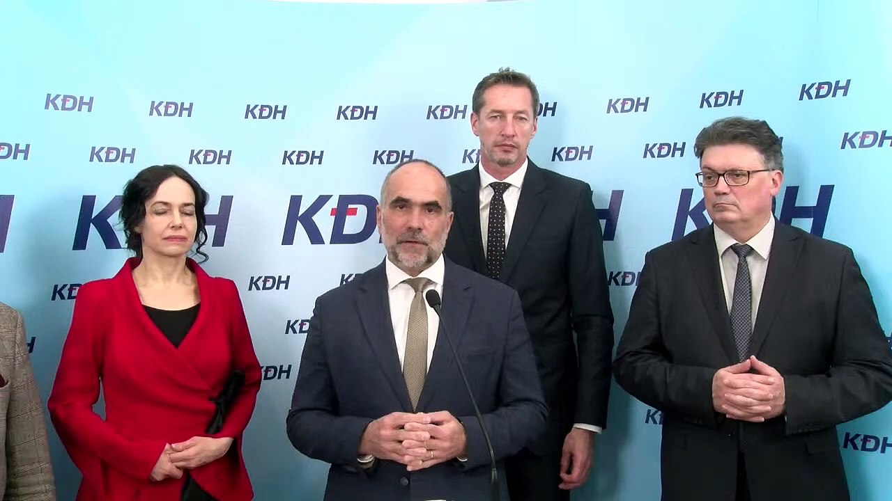 ZÁZNAM: KDH: Čerpaniu eurofondov na Slovensku by pomohlo väčšie zapojenie regiónov