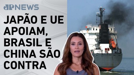 Taxa sobre emissões marítimas divide países; Patrícia Costa analisa