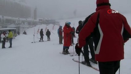 Uludağ son 20 yılın kar rekorunu kırdı!