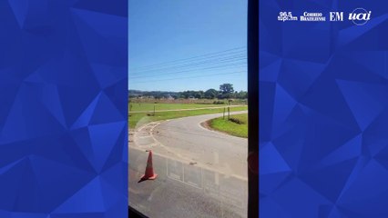 Serviço de recapeamento provoca grande engarrafamento na EPIA Sul