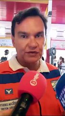 Sosthenes Macêdo detalha trabalho dos bombeiros durante incêndio no Carmo