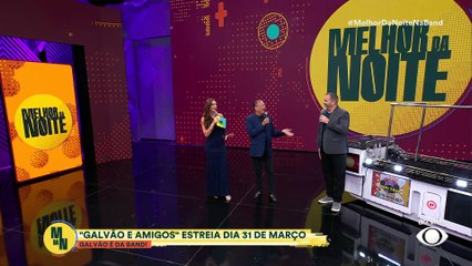 Galvão Bueno toca percussão e é fã de Carnaval: “Meu coração é Salgueiro” | Melhor da Noite